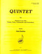 Quintet Clarinet in A, Violin, Viola, Cello and String Bass cover